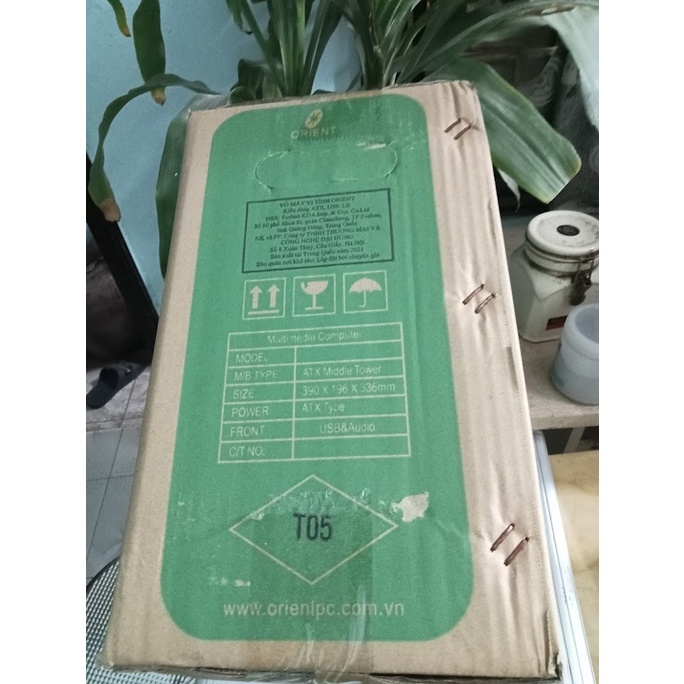 Vỏ case máy tính orient T05 chính hãng