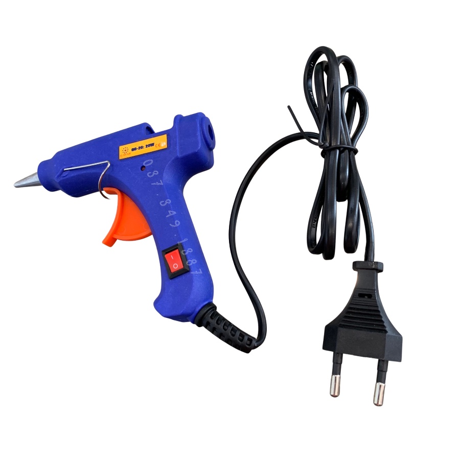 Súng bắn keo nến 20W Gstar GG20 loại nhỏ đầu xịt keo bằng sắt mạ xi - Học Sinh Store