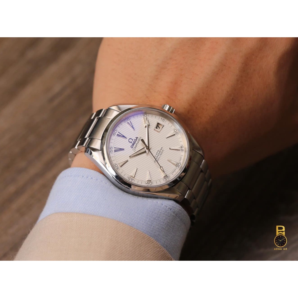 Đồng hồ nam omega dây thép đặc thanh lịch trẻ trung BH 12 tháng.
