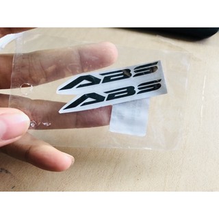 Cặp abs decal đen