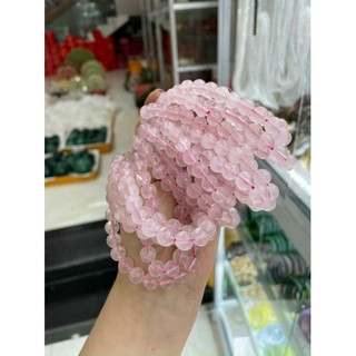 Vòng tay thạch anh hồng