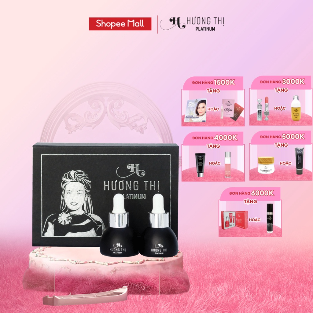 Bộ Serum Tinh Chất Phục Hồi Trẻ Hoá Da HƯƠNG THỊ 30g - Giảm Nếp Nhăn, Giúp Da Căng Mịn, Săn Chắc, Chống Lão Hoá Da