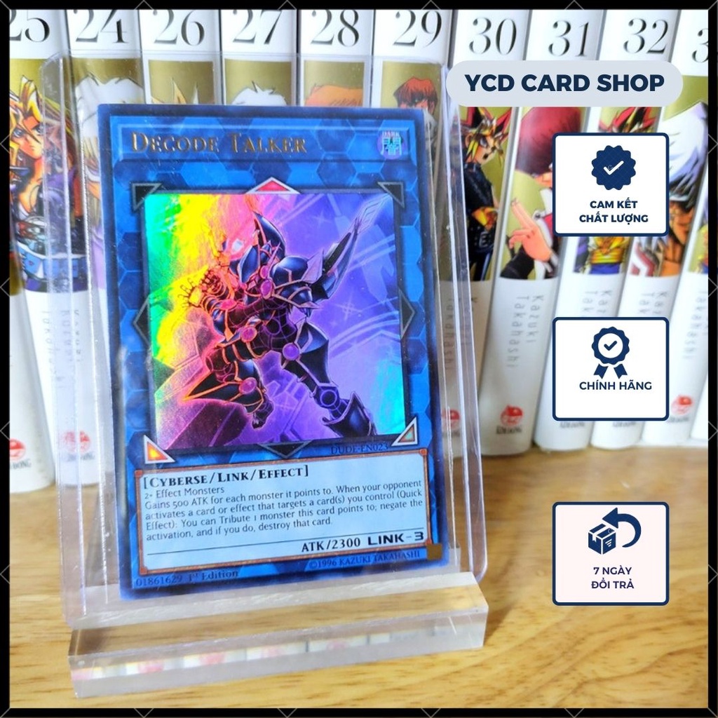 Thẻ bài yugioh chính hãng Decode Talker – Ultra Rare