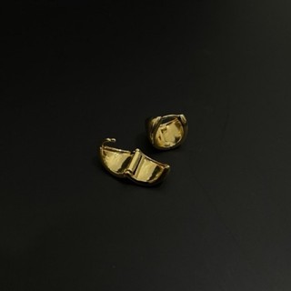 [MẠ VÀNG 18K] Khuyên tai nữ mạ vàng ECLIPSE earring