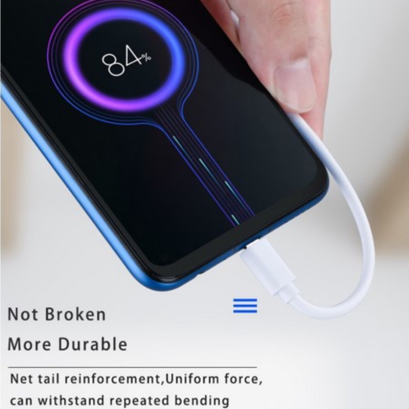 Cáp Sạc Nhanh Dài 30CM Cho Điện Thoại Android Xiaomi Redmi 7 30CM