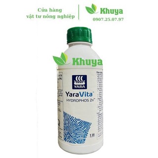 Phân bón lá hỗn hợp PK Hydrophos Zn 1 lít Phòng chống hạn mặn - Ngộ độc phèn
