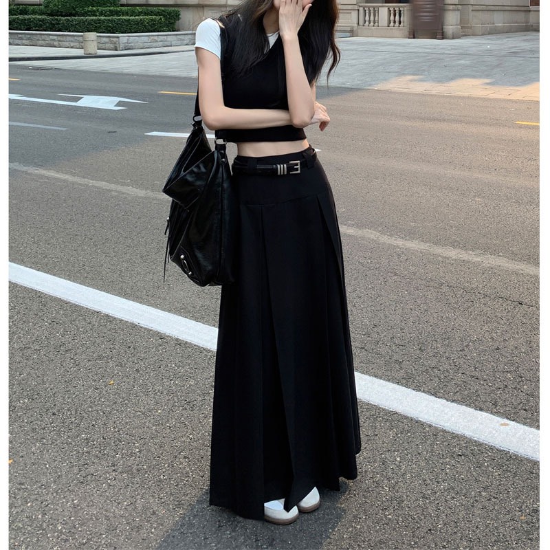 Chân váy ruby cao cấp dáng dài myra - 692