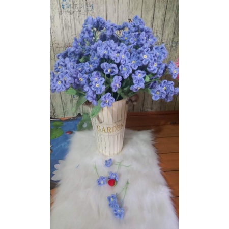 Hoa Lưu Ly Bằng Len