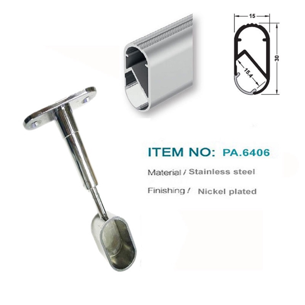 Thanh treo quần áo Oval