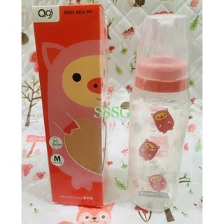 ( Có núm vú lẻ) Bình sữa PP Agi 60ml, 140ml, 250ml