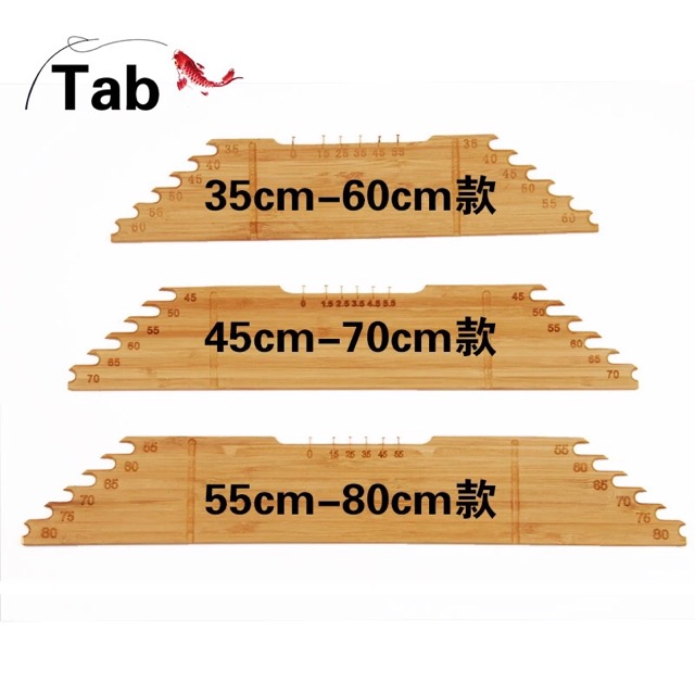 Thước tre đo thẻo đủ size 35- 45 -55-60