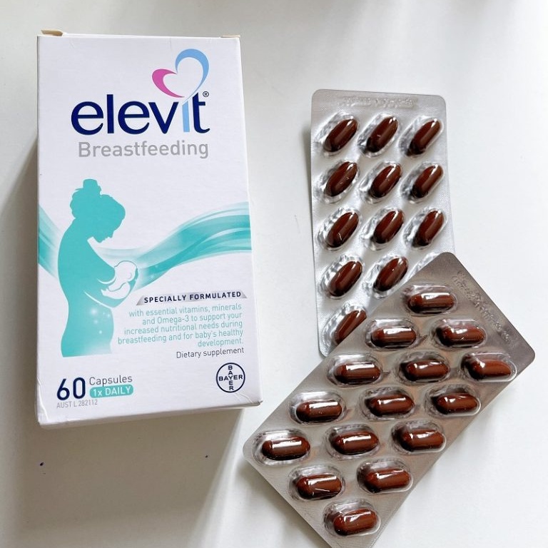 Vitamin tổng hợp Elevit bầu 100 viên của Úc