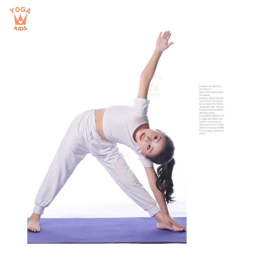 Bộ đồ tập Yoga cho bé - Quần áo yoga trẻ em YG100T