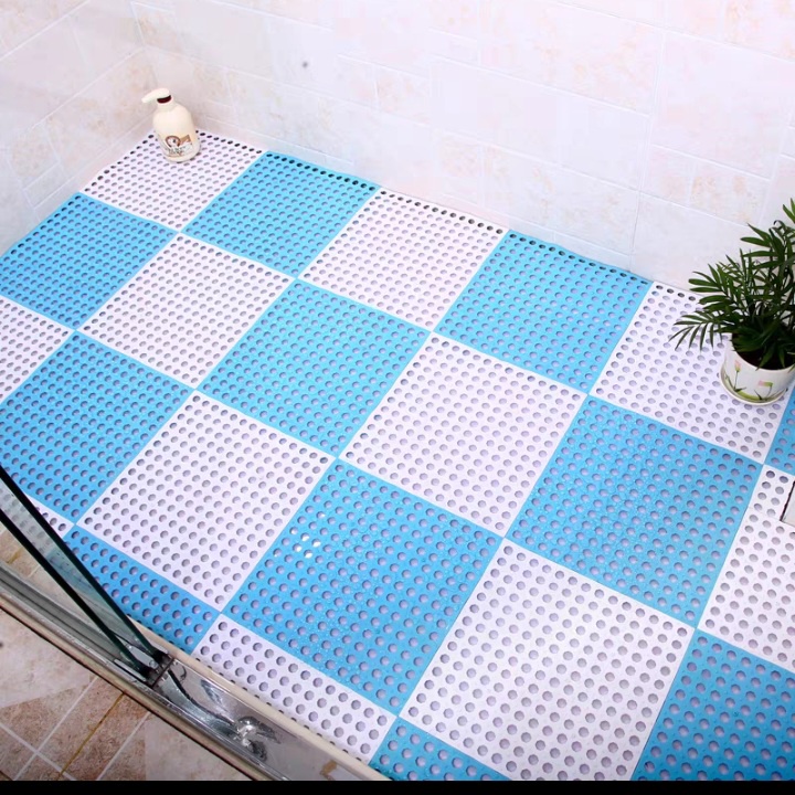 Miếng Thảm Nhựa Ghép Trải Sàn Hàng Nhà Máy Siêu Bền - Tấm nhựa lót sàn Chống Trơn Trượt An Toàn Cho Nhà Tắm