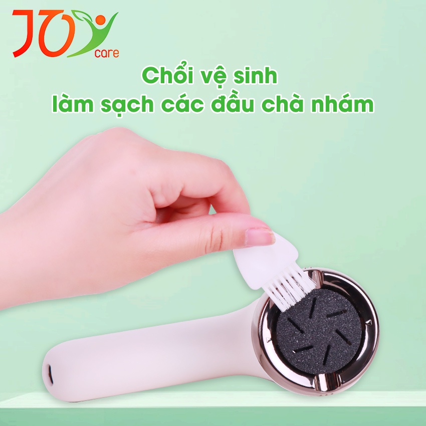 Mày chà gót chân, máy mài gót chân, tẩy da chết gót chân đầu thạch anh cao cấp