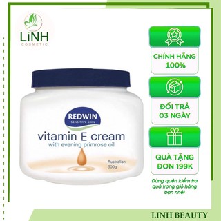 Kem dưỡng da mềm mịn REDWIN Vitamin E Cream 300g