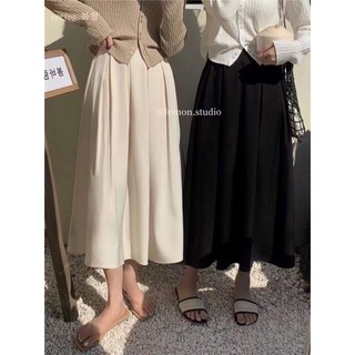 C07 chân váy xếp ly dáng dài