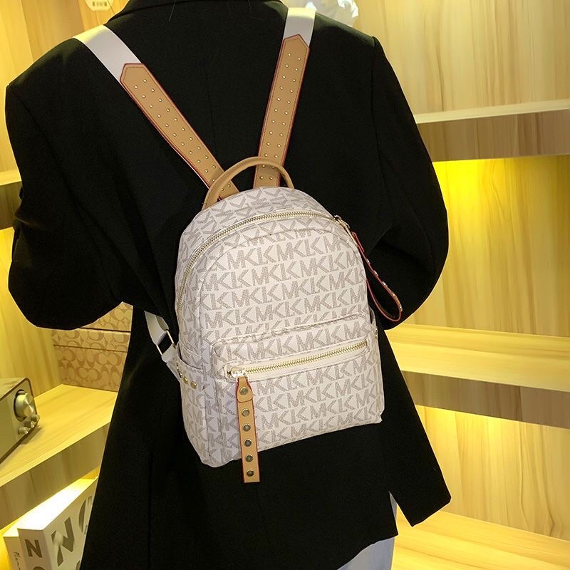 Balo Nữ Hàng Quảng Châu Da Mềm MK SLV150056, Túi xách da nữ thời trang Size 22cm