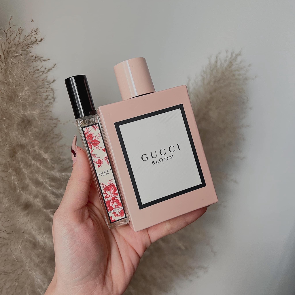 Nước hoa nữ mini Gucci Bloom Thanh Lịch, Nữ tính, Quyến rũ Ribicosmetics Lưu Hương Lâu Trên 8 Tiếng dạng chiết 10ml | BigBuy360 - bigbuy360.vn