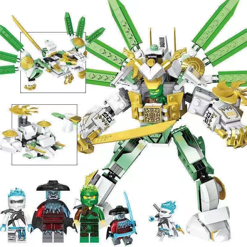 Đồ Chơi Lắp Ráp Ninja.go Lloyd's Titan Mech Mô Hình Lắp Ráp