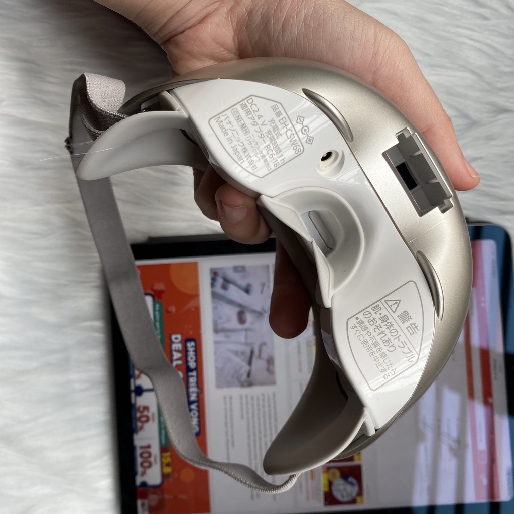 Máy mát xa Mắt Panasonic EH CSW68 likenew