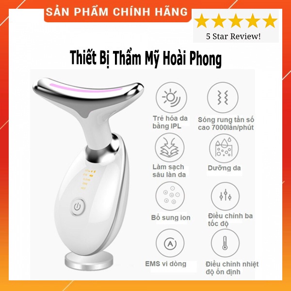 ( Hot ) Máy Nâng Cơ Xóa Nhăn. Máy Trẻ Hóa Da Chăm sóc Da Có Đèn Dùng Cá Nhân Spa Thẩm Mỹ Viện.2023 Bảo Hành 15 Tháng