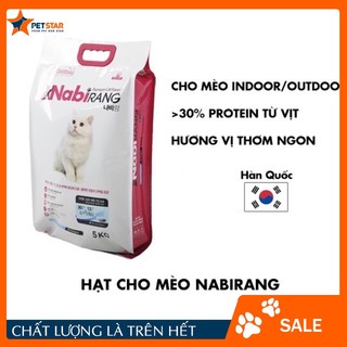 Hạt cho mèo nabirang thức ăn hạt khô cho mèo nabirang 1kg dành cho mèo mọi lứa tuổi
