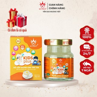 Yến sào cho bé kids plus - yến sào hoàng việt hvnest 30% yến