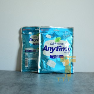 Kẹo Sữa + Bạc Hà Anytime Lotte 92 gram