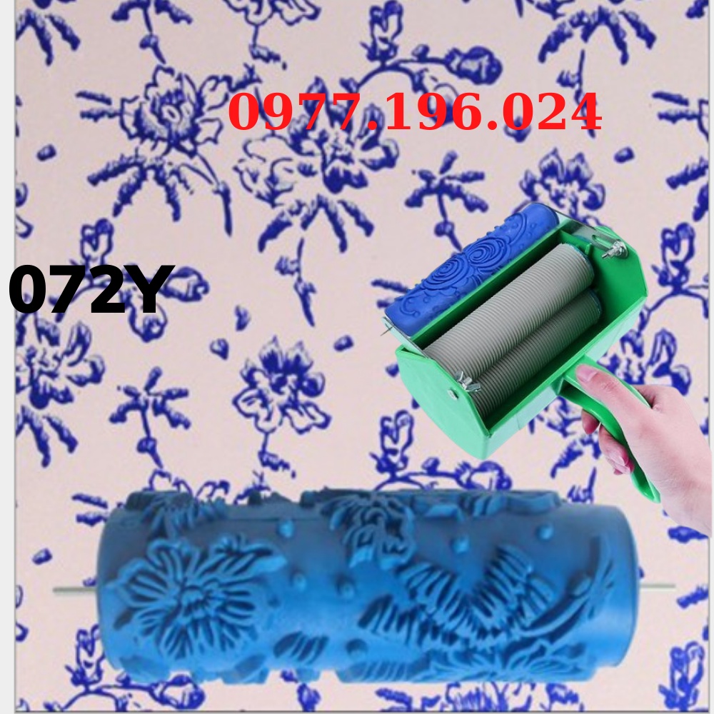 Cọ lăn sơn hoa văn nhiều mẫu dùng trang trí nhà , phòng ngủ , văn phòng