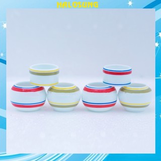 Combo 3 cóng sứ chào mào Halosung cóng cho chim ăn phụ kiện lồng chim PK116
