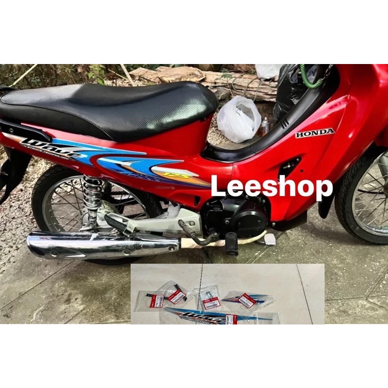 Tem wave zin chính hãng đời 2002 xanh dương