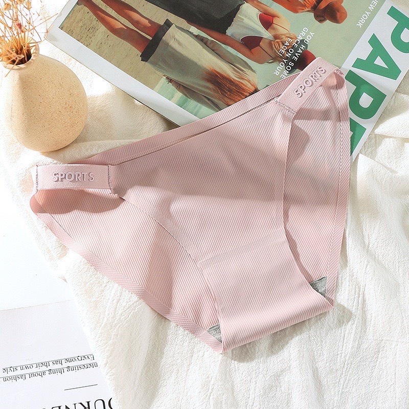Quần Lót Nữ Su Gân Tăm Tàng Hình Chữ SPOT Thể Thao ANA116