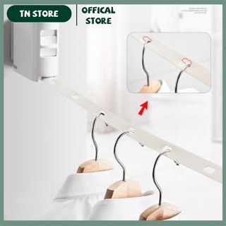 Dây phơi quần áo treo tường tiện lợi, bộ dàn phơi - thiết kế tinh tế, thời trang, tiện dụng cho mọi gia đình