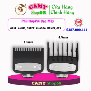 Cữ tông đơ gá thép 1.5mm và 4mm dành cho tông đơ chuyên nghiệp Camy shop68