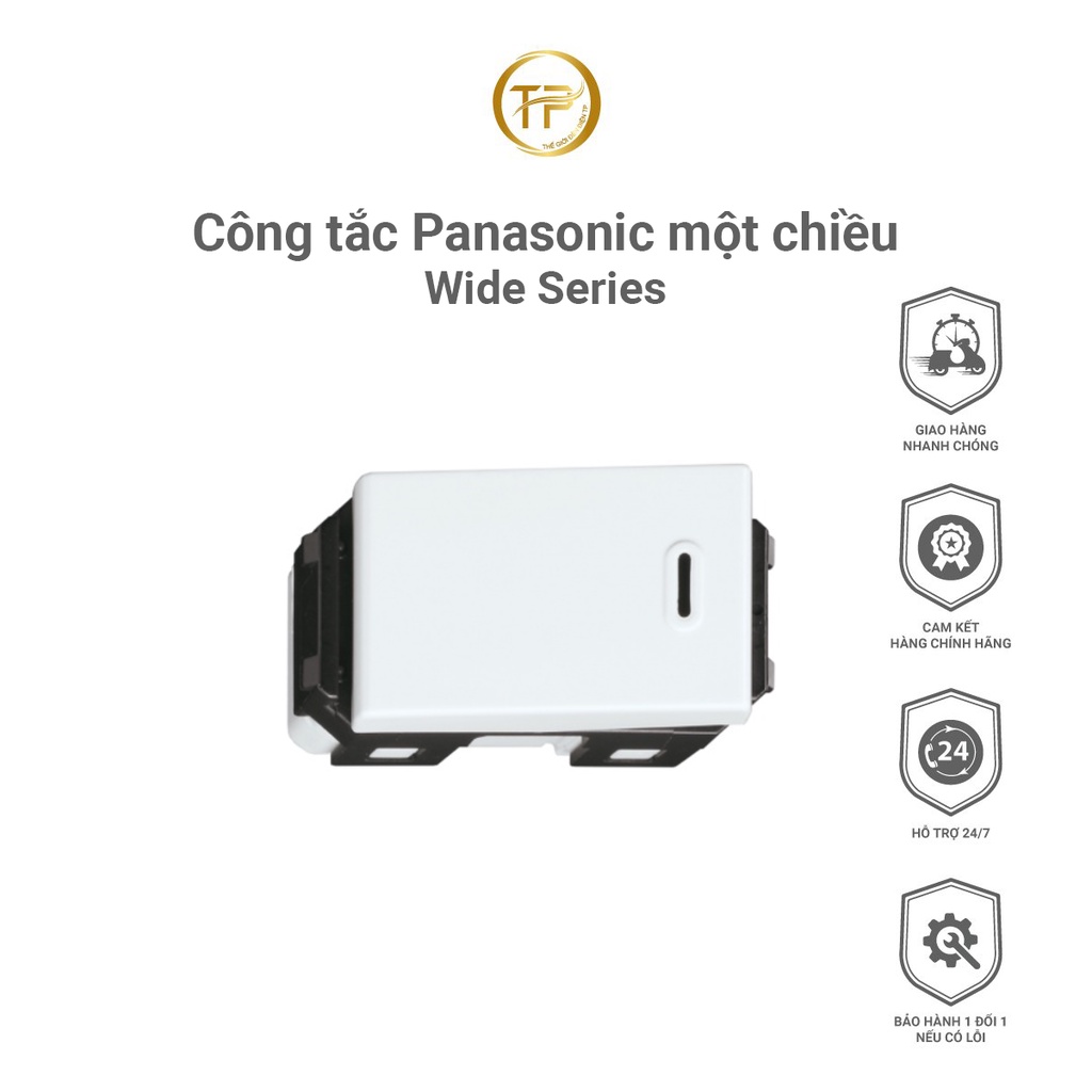 Công tắc Panasonic một chiều – Wide Series