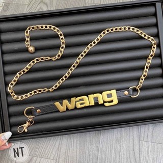 Đai xích Wang phối da, thắt lưng quần + chân váy TL031