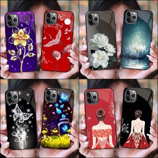 Ốp lưng kính bóng iphone 11, 11 pro max,12, 12 pro max phiên bản mới