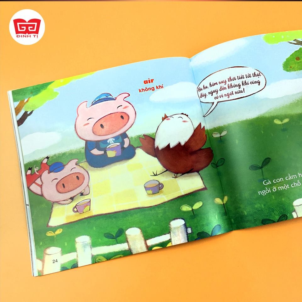 Sách thiếu nhi - Combo:Gà con lon ton