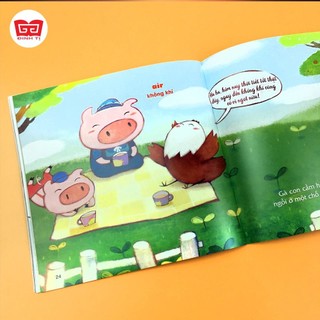 Sách thiếu nhi - Combo:Gà con lon ton ( 6 cuốn )