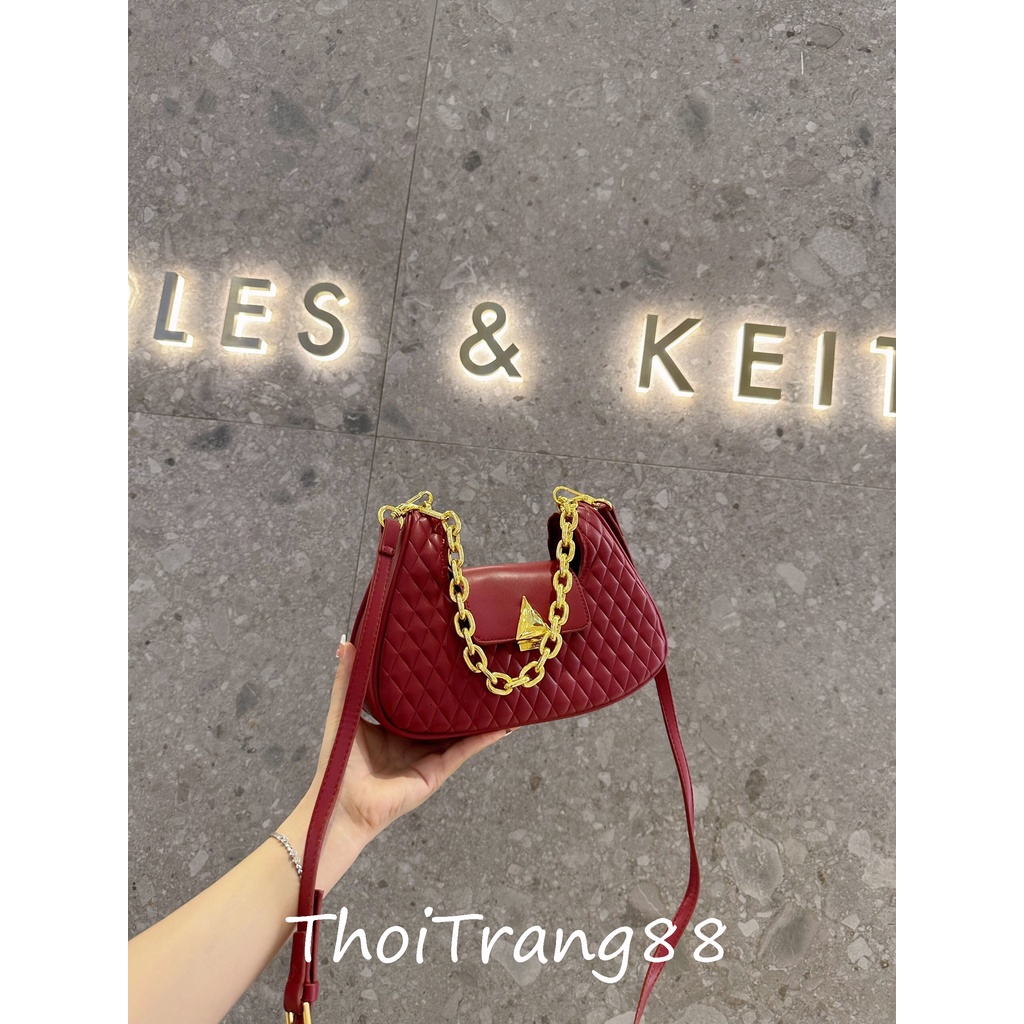 Túi xách Cnk khoá thoi - Size: 23cm UY TÍN CHẤT LƯỢNG