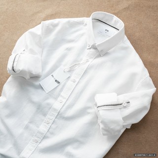 Áo sơ mi linen dài tay cổ button - down btm - 1.441.4 - BTM Studios