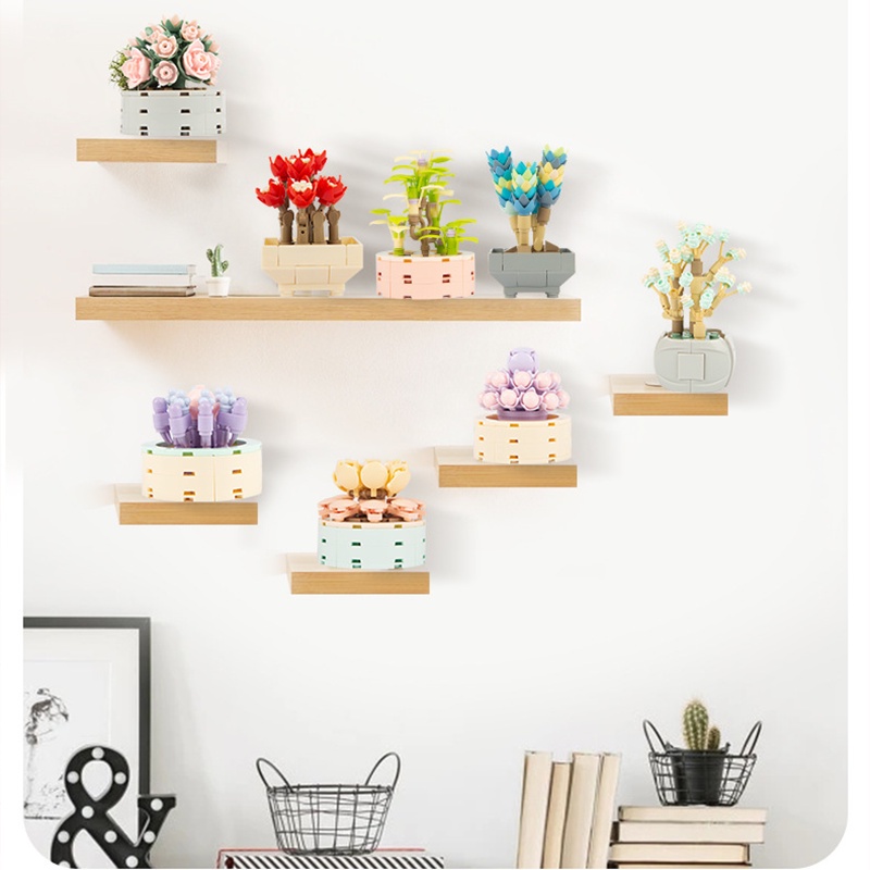 Bộ đồ chơi lắp ráp nhà hoa hồng dễ thương cho bé