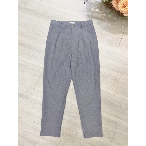 Quần Baggy Công Sở Kẻ Caro Màu Mới LÁ IN HOA Xanh Than, Nâu Ghi, Nâu Ghi Caro, Kẻ Đen, Nâu Xanh Kẻ Nhí, Kẻ Ghi Sáng