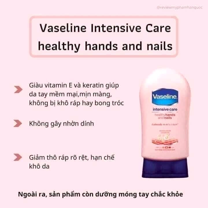 KEM DƯỠNG DA TAY ❤️ MÓNG TAY VASELINE THÁI LAN