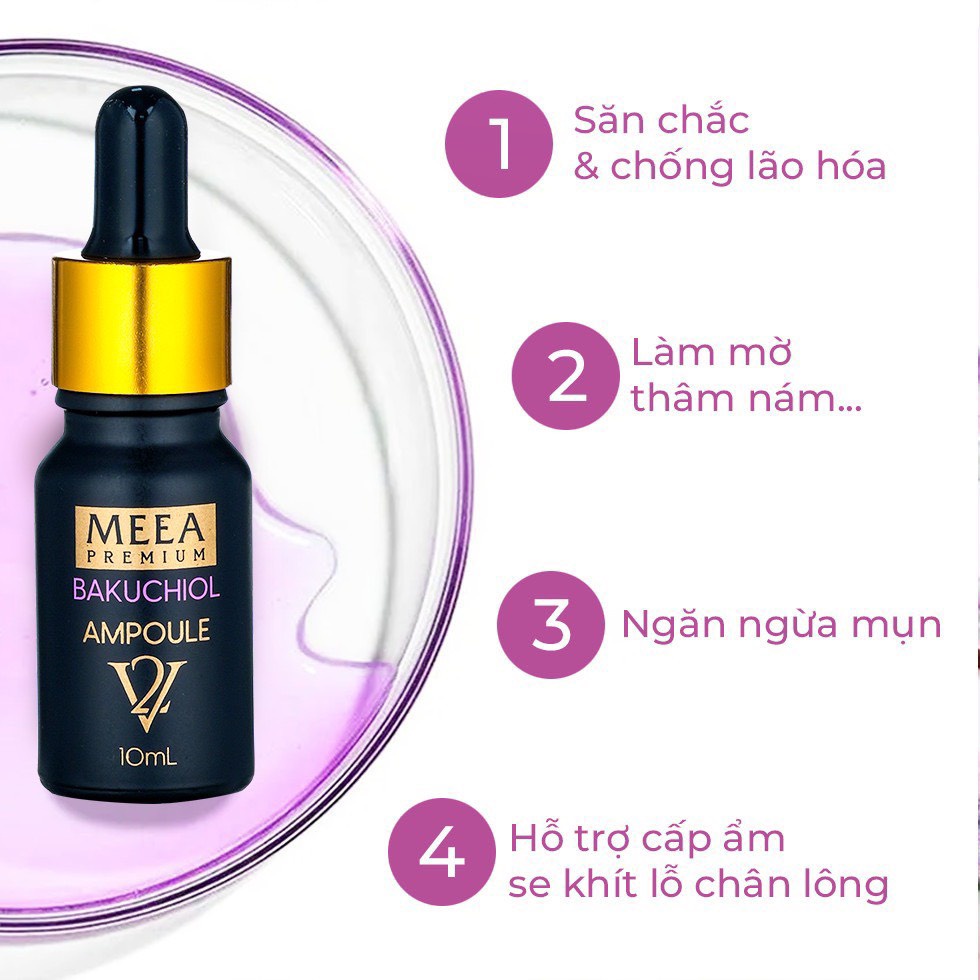 (MINI SIZE) Combo Tinh Chất Bakuchoil & Kem Face Dna Collagen Ver 2  Meea | BigBuy360 - bigbuy360.vn