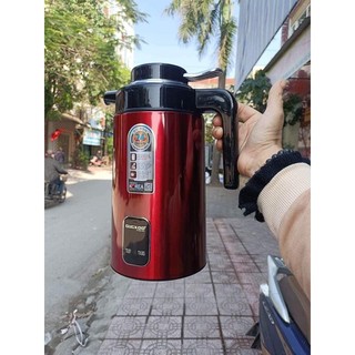 Ấm siêu tốc cockoo st21, ấm siêu tốc kèm phích giữ nhiệt