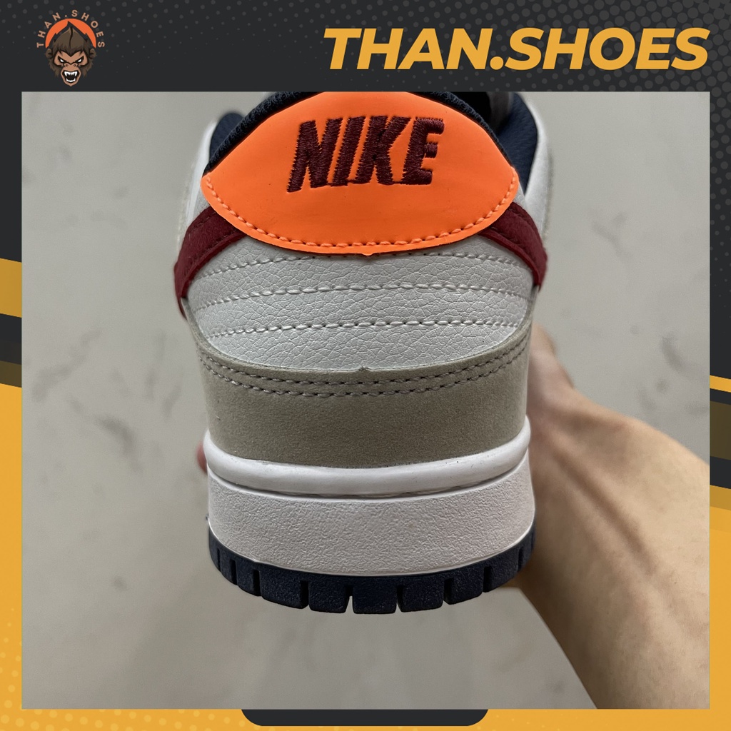 Giày SB Dunk Low Kasina, SB Xám Móc Đỏ - Than.Shoes