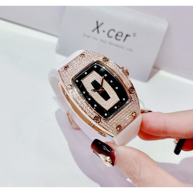 Chính Hãng Đồng Hồ Nữ X.cer- ROSE WHITE,Size 36mm,Full Box Hãng Đầy Nữ Tính
