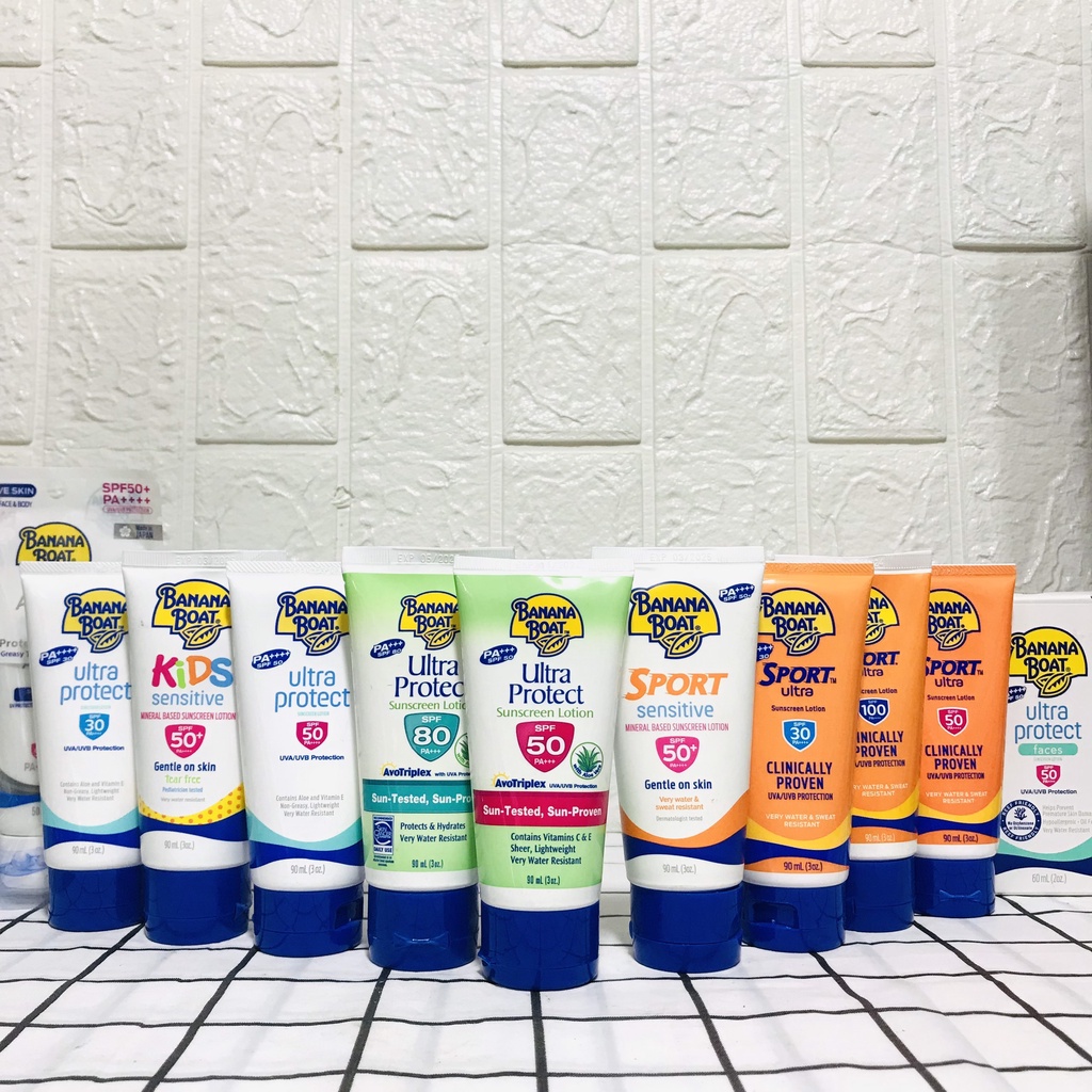 KEM CHỐNG NẮNG BANANA BOAT 90ML (USA)